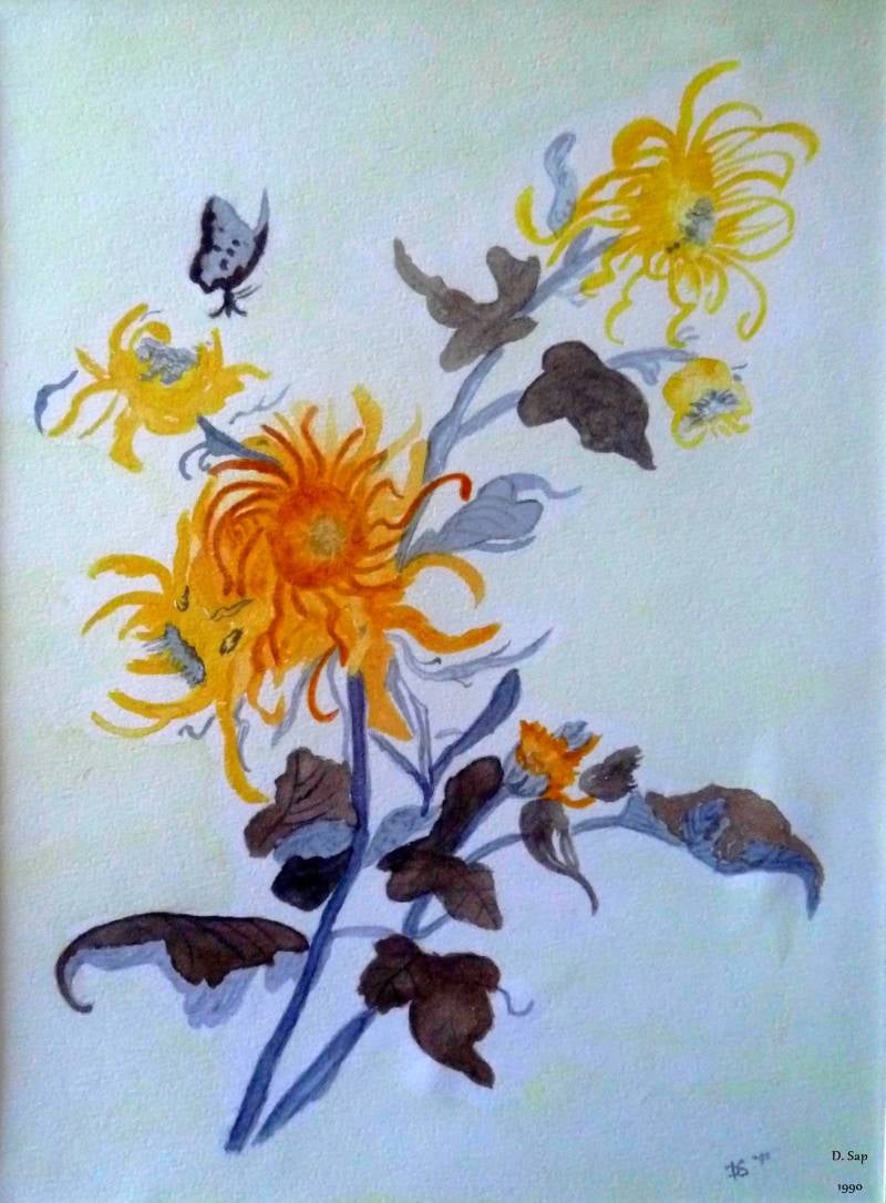 D. Sap (Aquarel) 1990