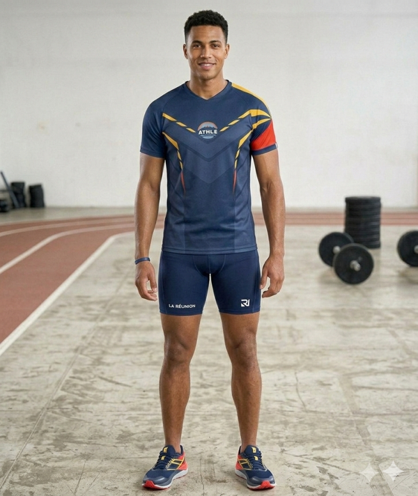 Cuissard mixte « Rubi » – Confort & Élégance Tropicale