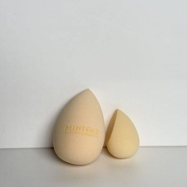 Beauty blender large & mini Beige