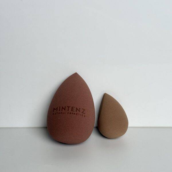 Beauty blender large & mini bruin