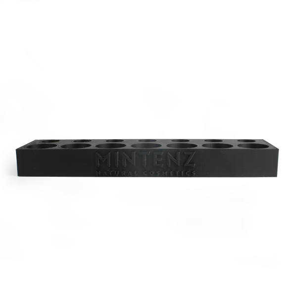 Stick- en lipgloss houder rechthoek zwart