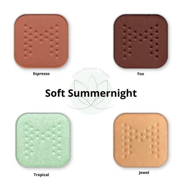 Oogschaduw setje Soft Summernight