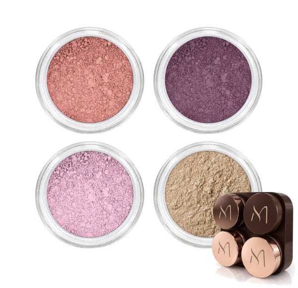 Oogschaduw setje losse mineralen Soft Thank you grijze ogen