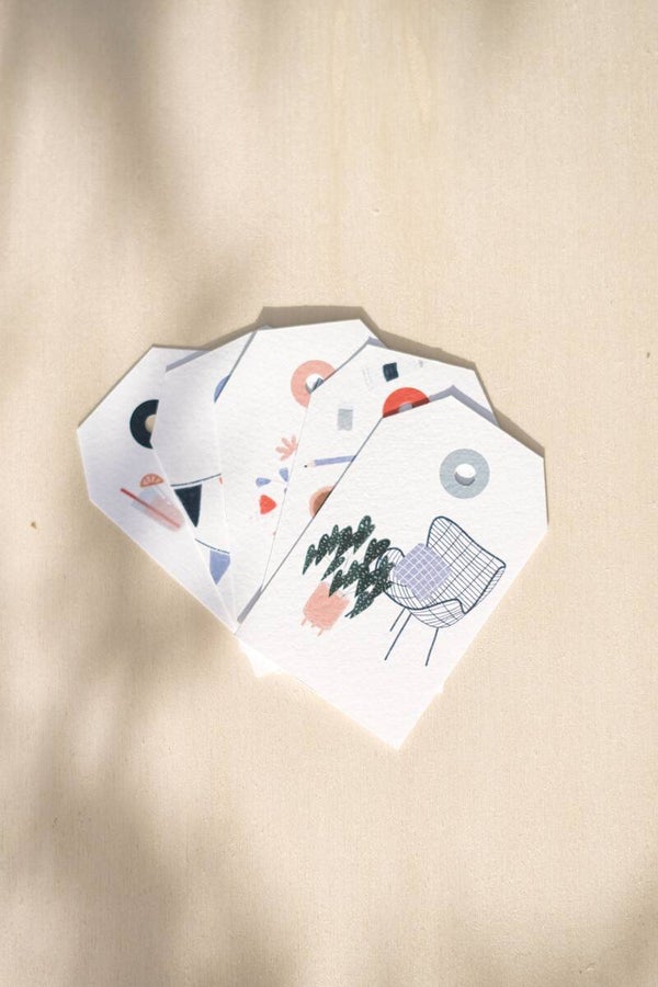 Gift tags 'You make me happy'