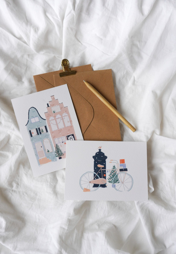 Kerstkaarten - set van 2