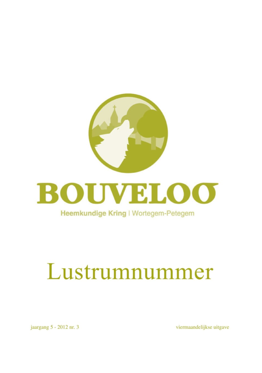 Lustrumnummer Rust in Vrede