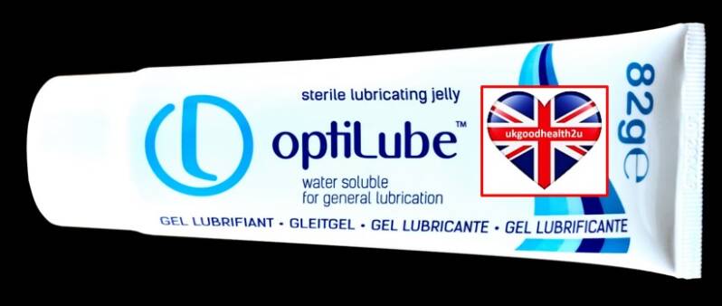 optiLube lubricating gel 82g tube
