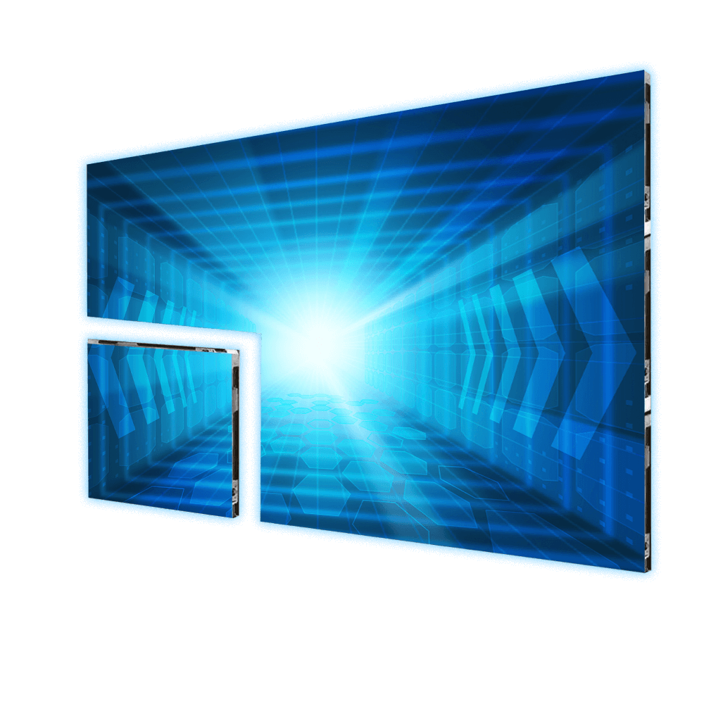 LED Video Wall Screen 5′ x 6.5′ (4 big and 4 small -6screens)