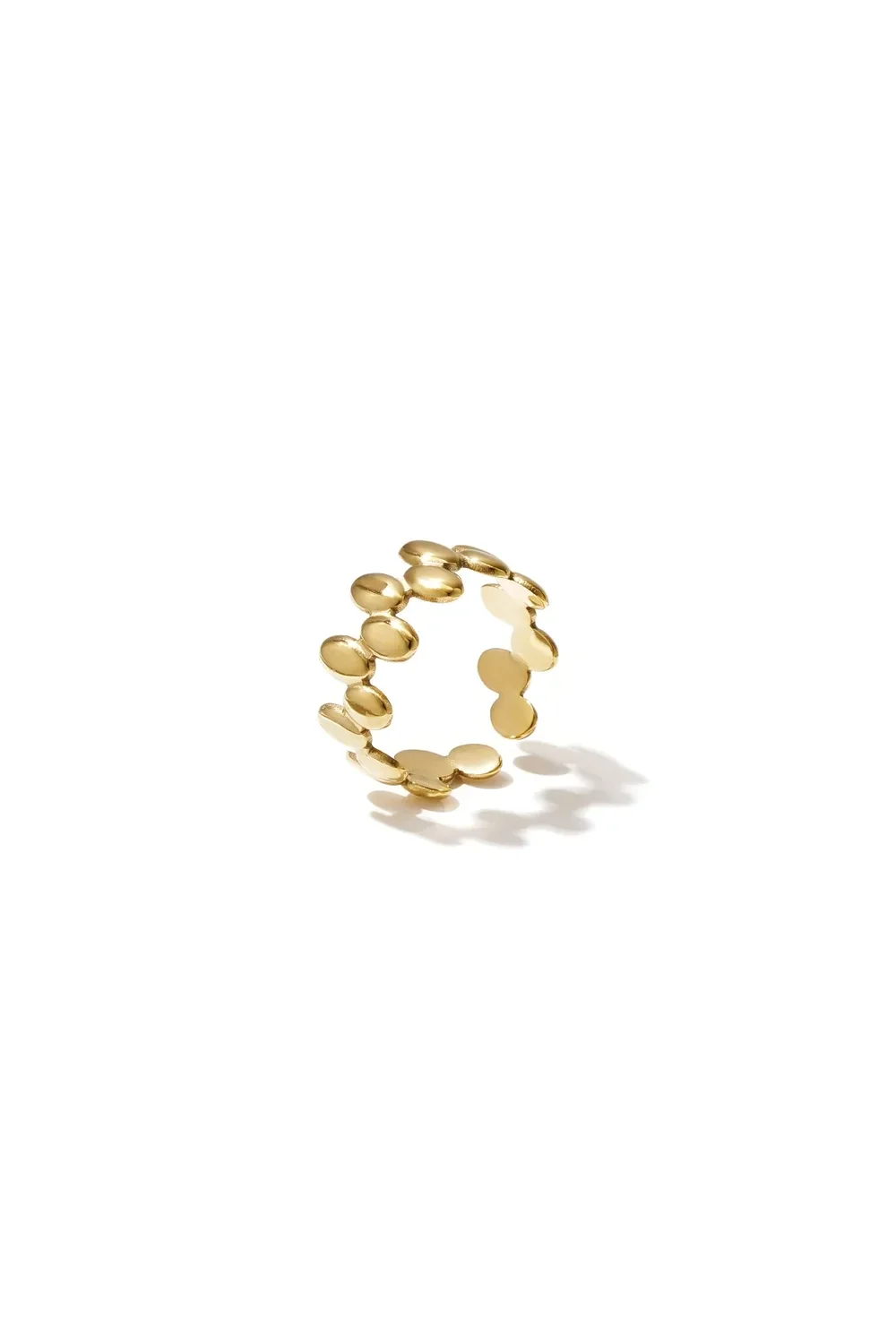 Ring rondjes goud