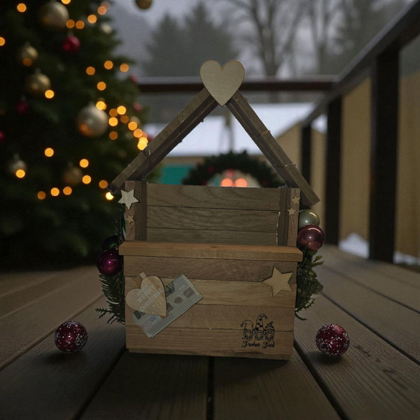 Weihnachten to go Holzhütte gross