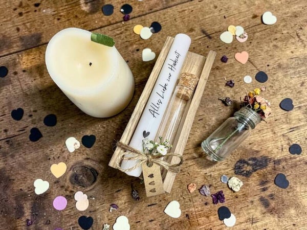 Taufe, Hochzeit, Kommunion, Konfirmation, 3 teiliges Set inkl. Box