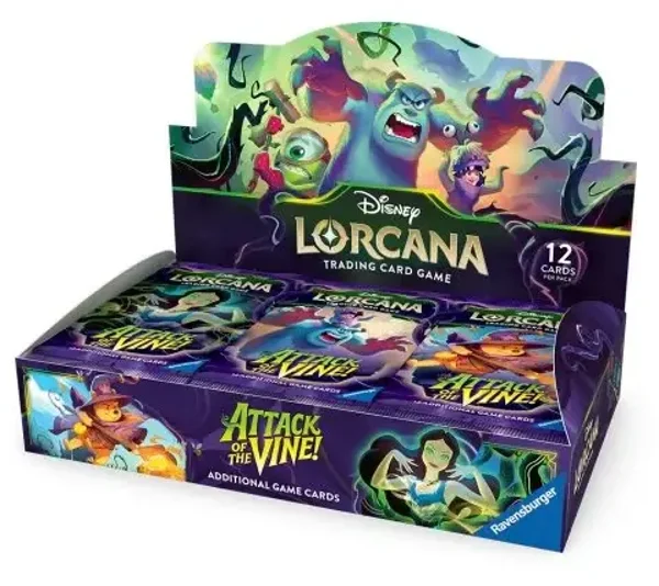 Disney Lorcana Attack Of The Vine! Booster Box