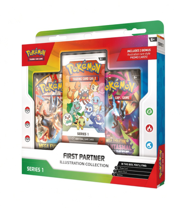 Pokémon First Partner Illustration Collection Series 1