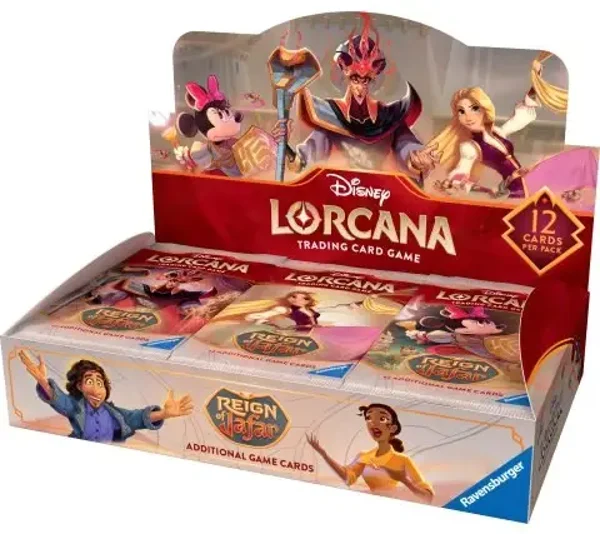 Disney Lorcana Reign Of Jafar Booster Box