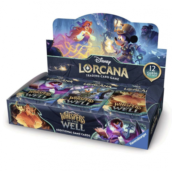 Disney Lorcana Whispers In The Well Booster Box