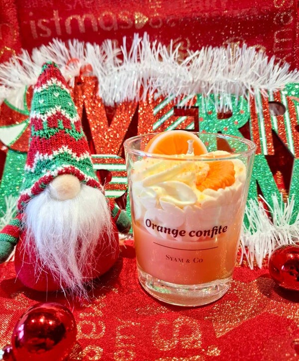 Bougie " Orange confite "