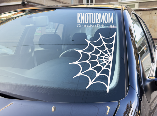Half Web Decal
