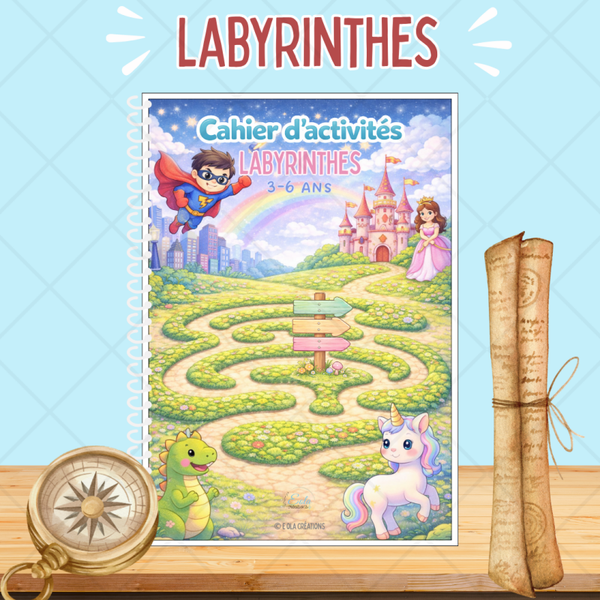 ⭐ Cahier d'activités labyrinthes
