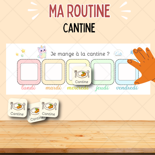 ⭐ Semainier cantine