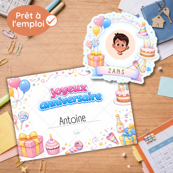 Affiches "Anniversaire"