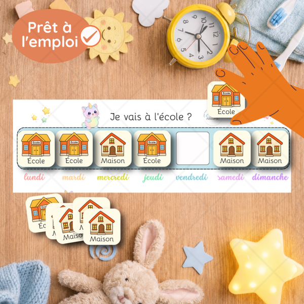 ⭐️ Semainier école