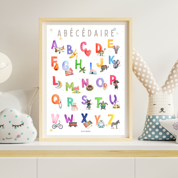 Affiche "abécédaire"