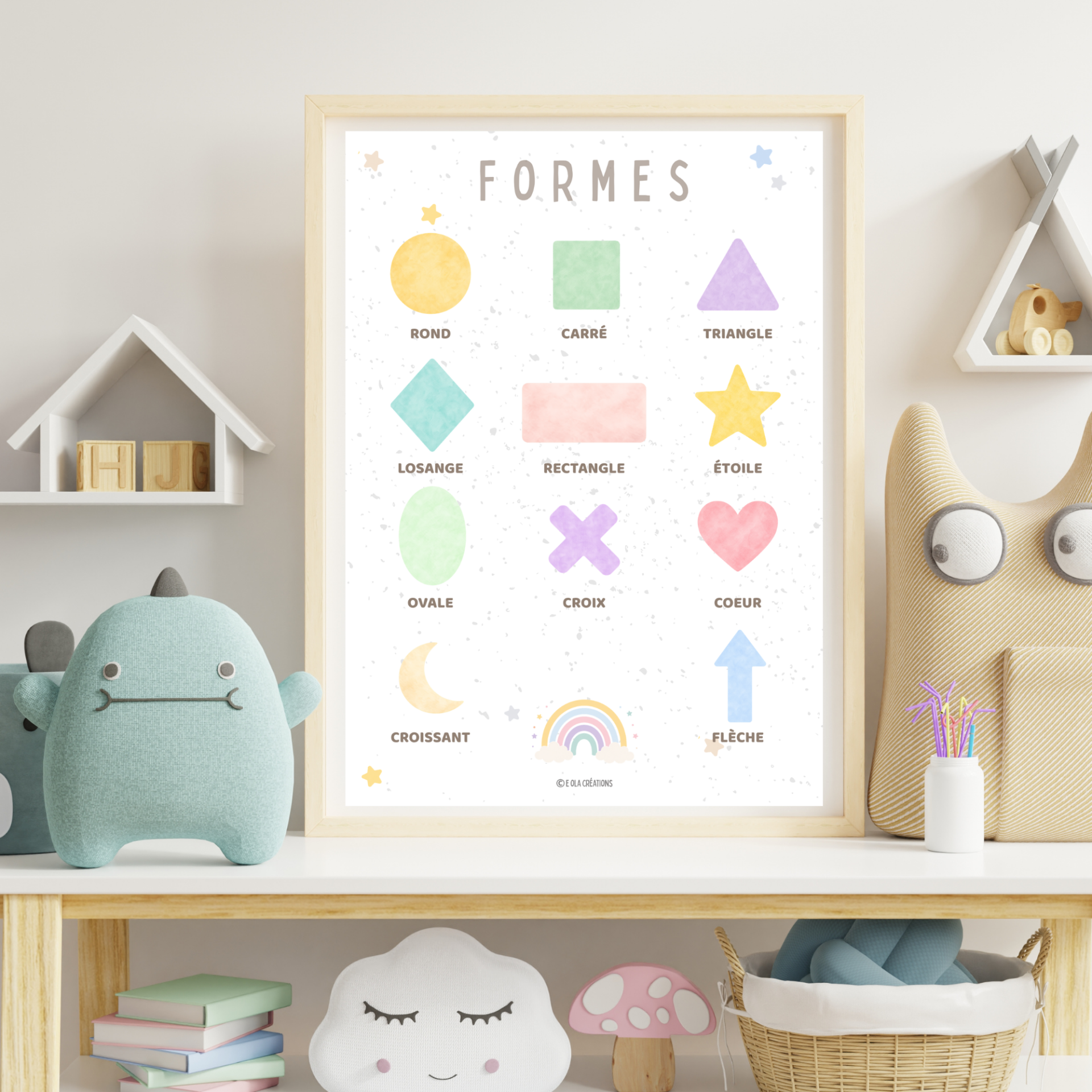 🖨️ PDF - Affiche "formes"