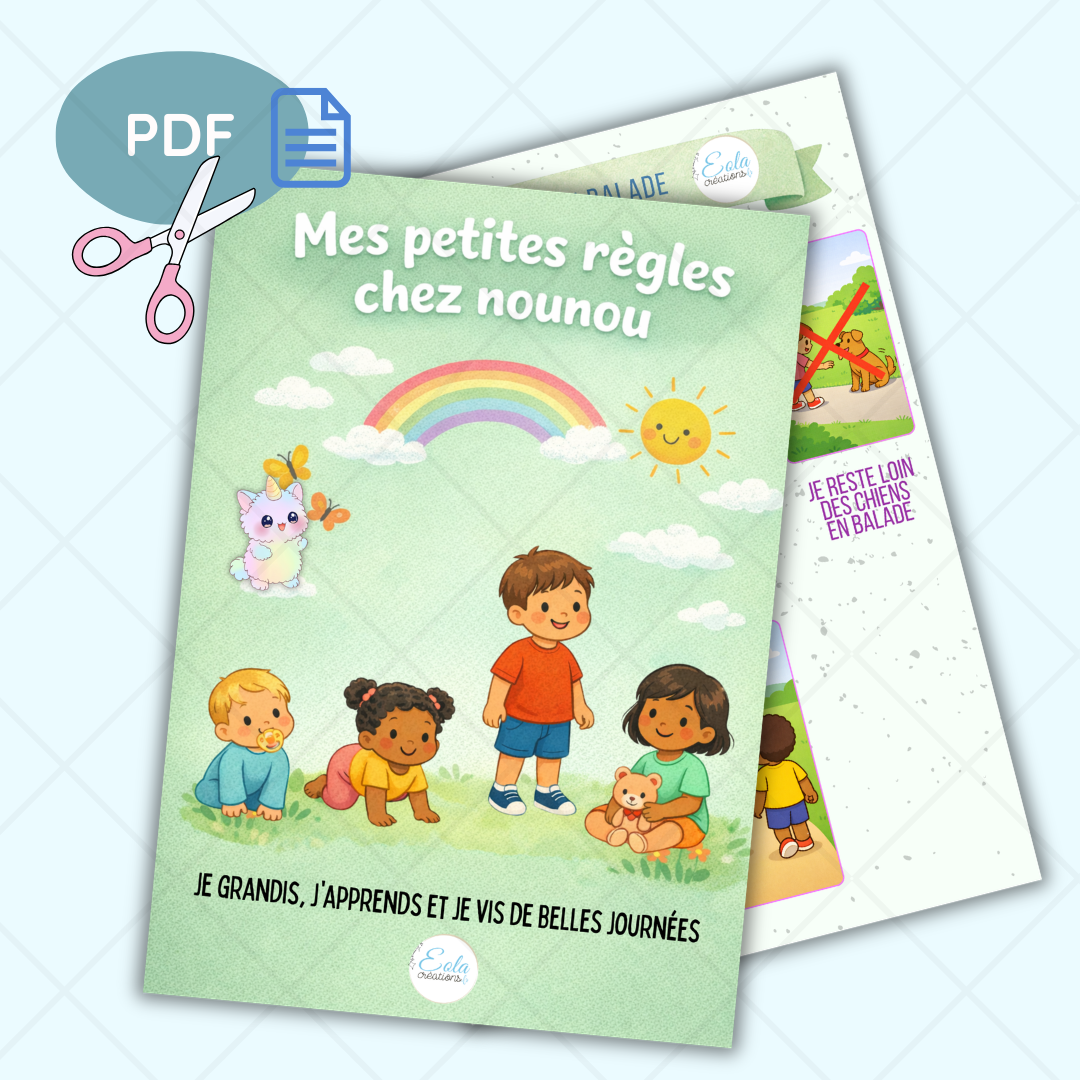 PDF Cahier "Mes petites règles chez nounou"