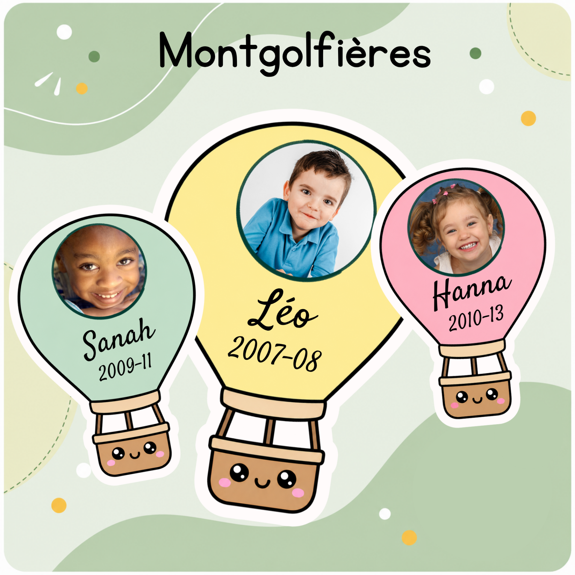 🖨️ PDF - Montgolfières