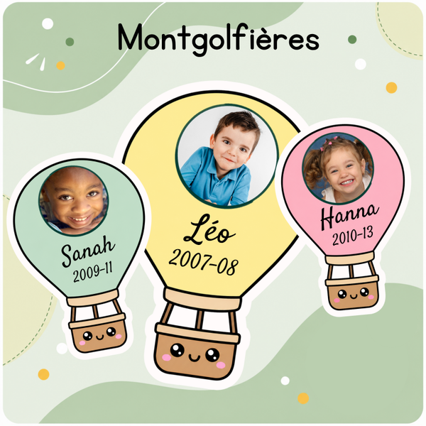 🖨️ PDF - Montgolfières