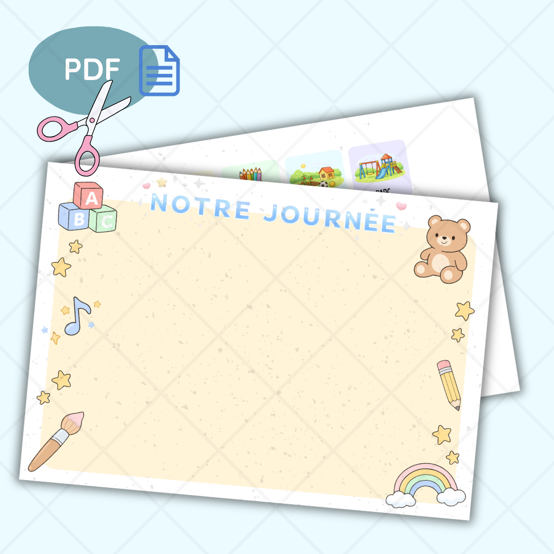PDF Affiche "Activités du jour"
