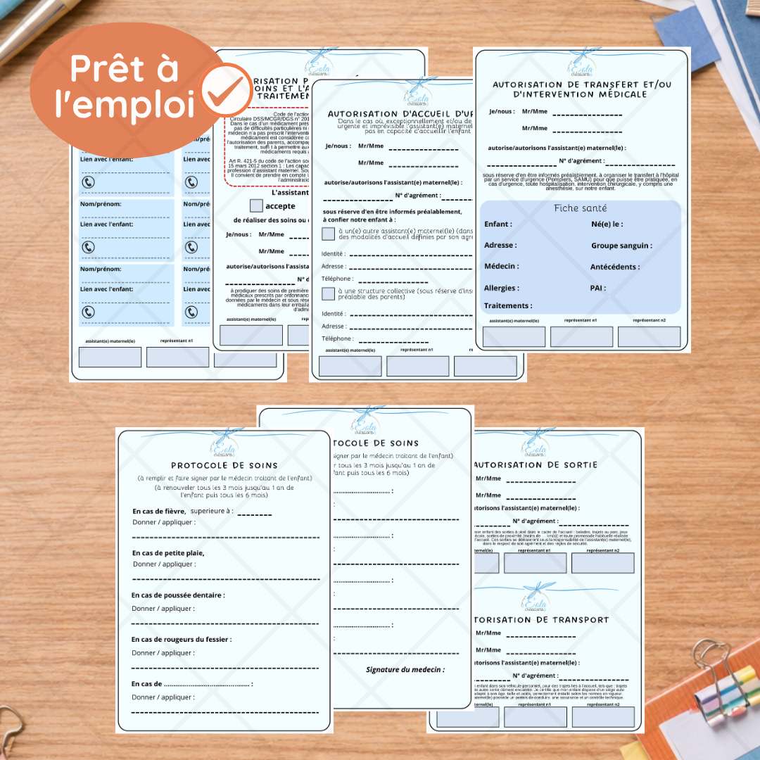 Autorisations et protocole registre