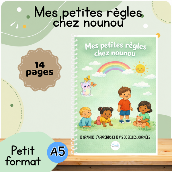Imagier "les petites règles chez nounou"