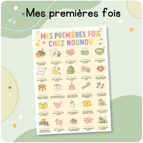 Mes premières fois chez nounou