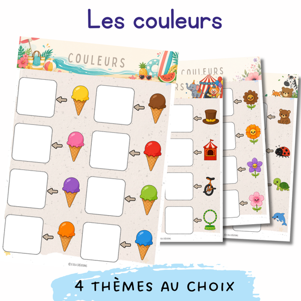 Page d'activité "les couleurs"