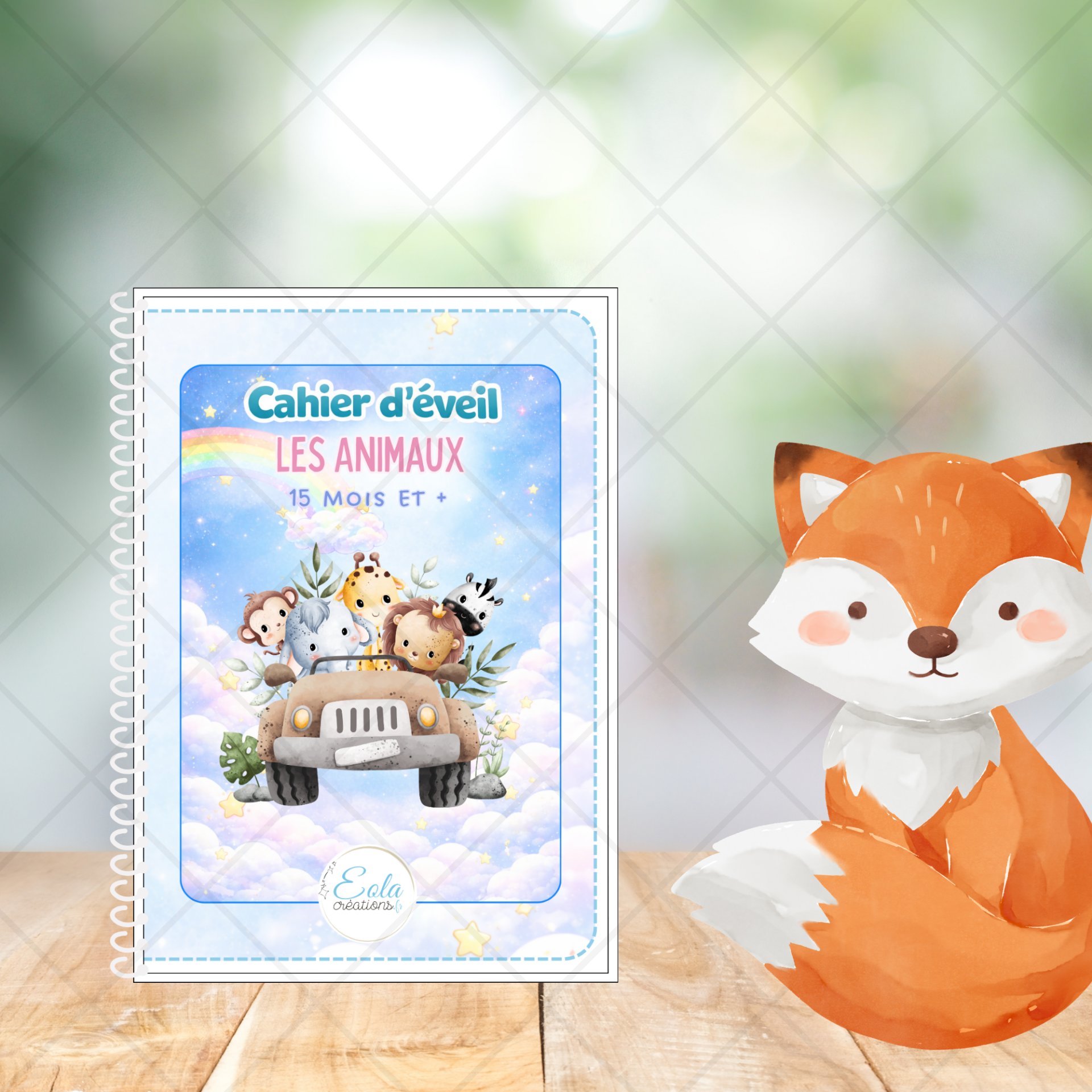 PDF cahier d'éveil animaux