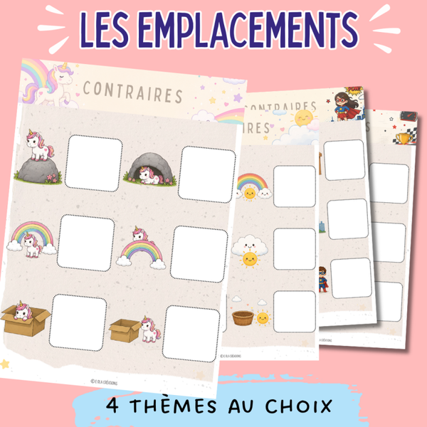 Les emplacements