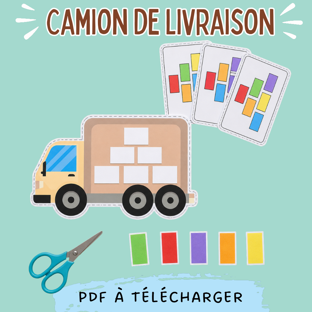 Camion de livraison - DIY ✂️