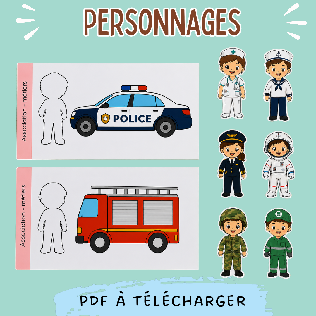 Association personnages ✂️