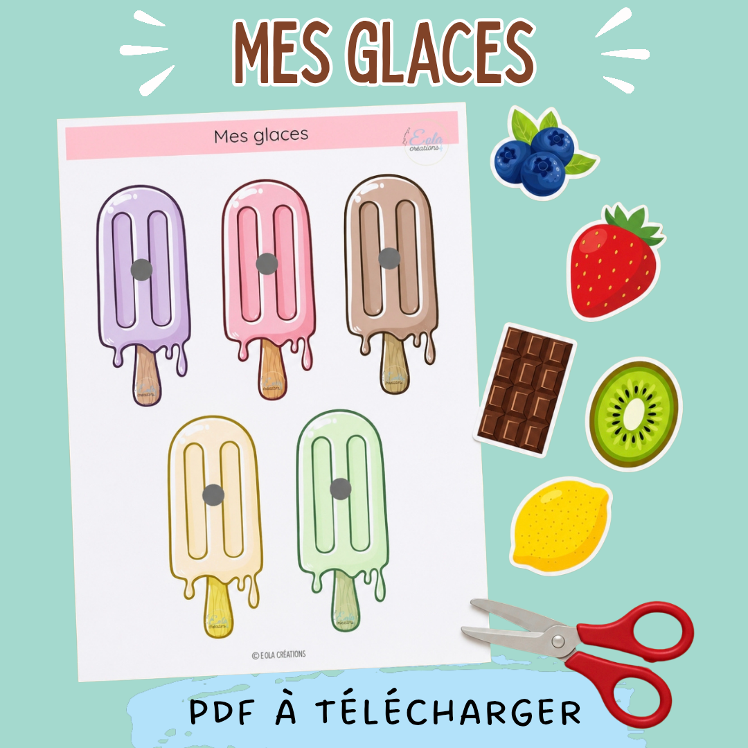 Mes glaces - DIY ✂️