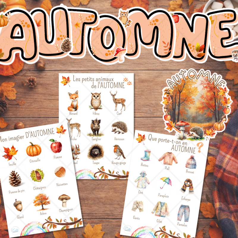 ⭐️ Kit d'affichage AUTOMNE