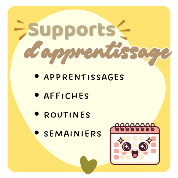 ⭐ Supports d'apprentissage