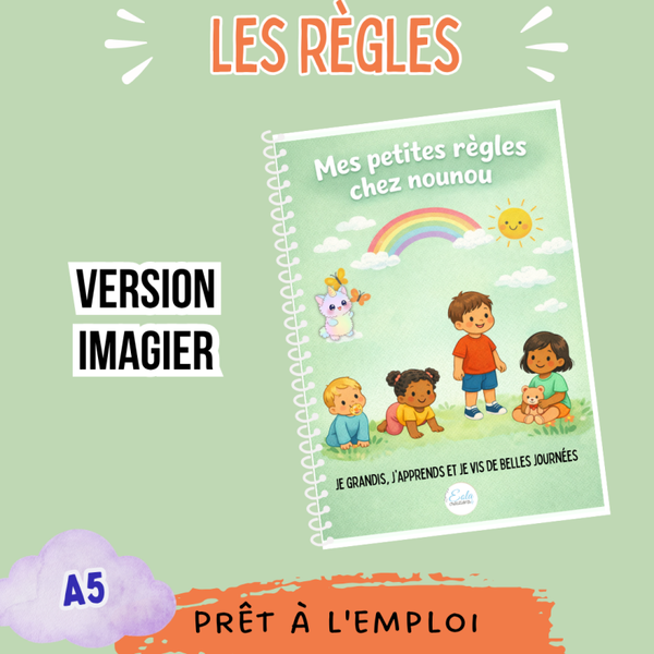Imagier "Mes petites règles chez nounou"
