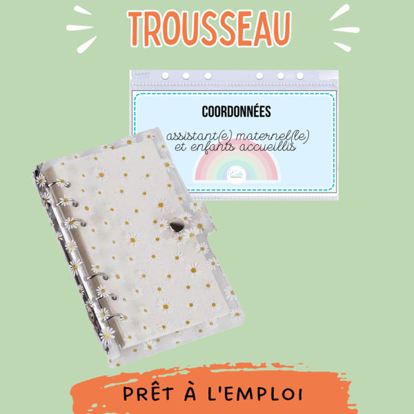 Trousseau à emporter "Coordonnées utiles"