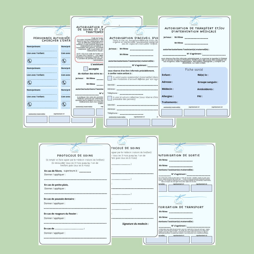 Autorisations et protocole registre