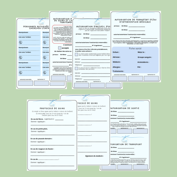 Autorisations et protocole registre