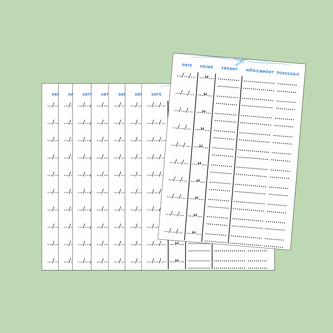 Pages registre