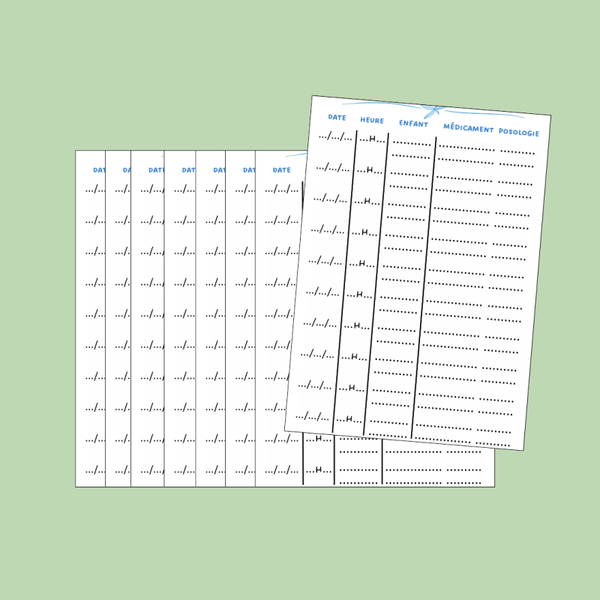 Pages registre