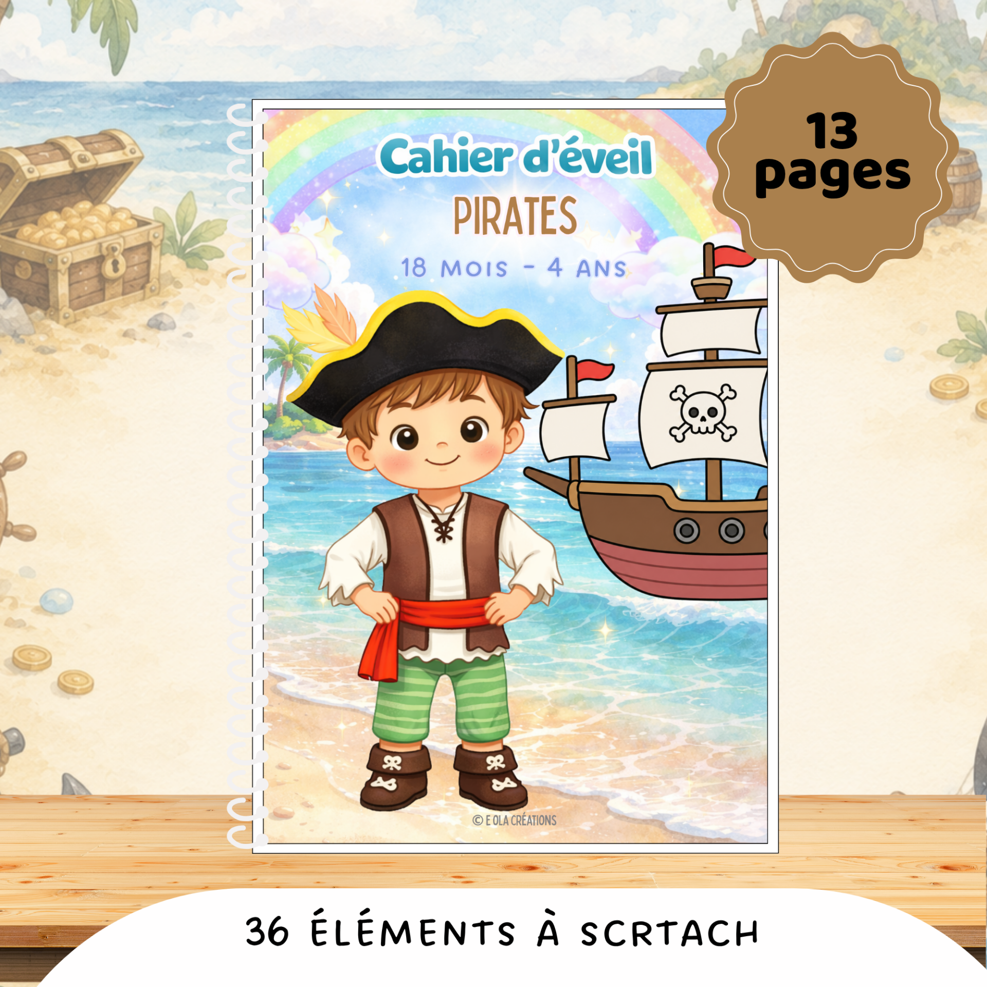 🖨️ PDF - Livret "Pirates"