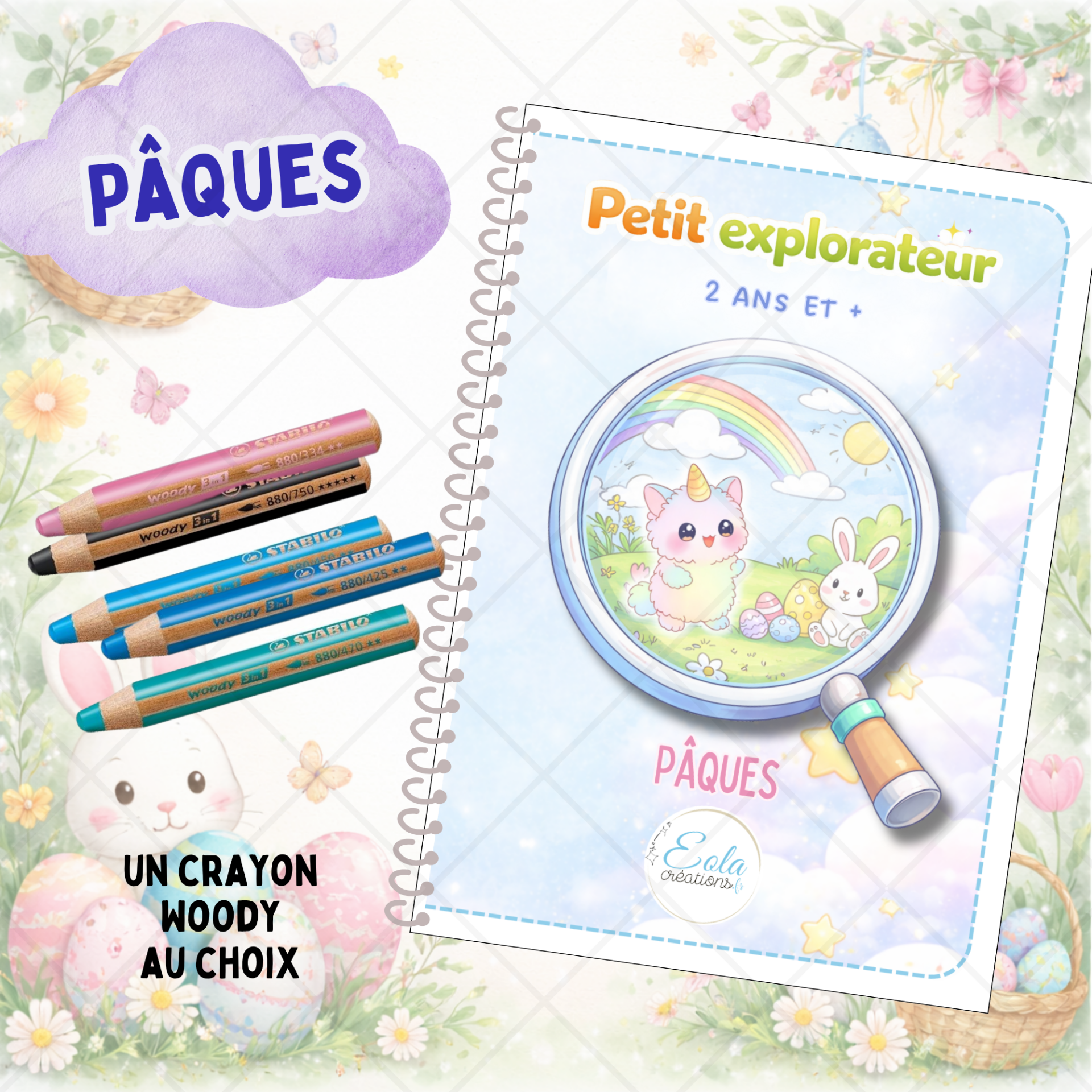 Petit explorateur "Pâques"